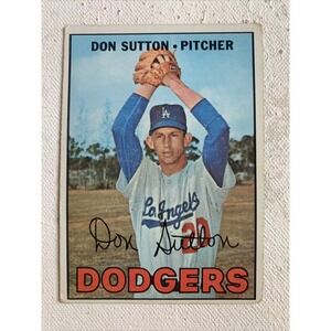 1967 Topps Set-Break #445 Don Sutton VG